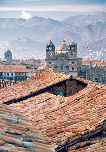 Sur les toits de Cuzco
