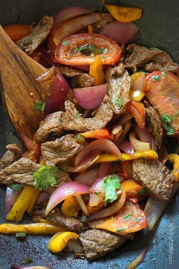 Lomo Saltado - cuisine Pérou