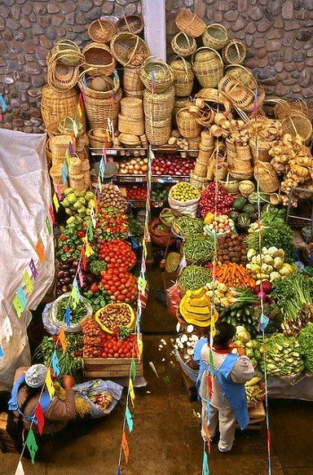 Marché - Sucre - Bolivie