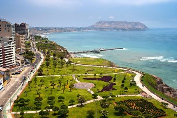 Lima - vue sur l´Océan Pacifique
