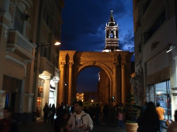 Rue Mercaderes, Arequipa Pérou