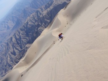 Sandboard sur le Cerro Blanco - Vallée de Nazca