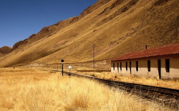 Paysage de la Cordillère des Andes