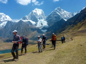 Trek dans la Cordillère Blanche